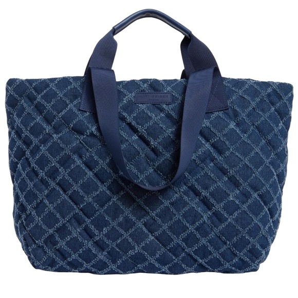 Kurt Geiger Handbags - Kurt Geiger London Blue Denim Tote Bag
